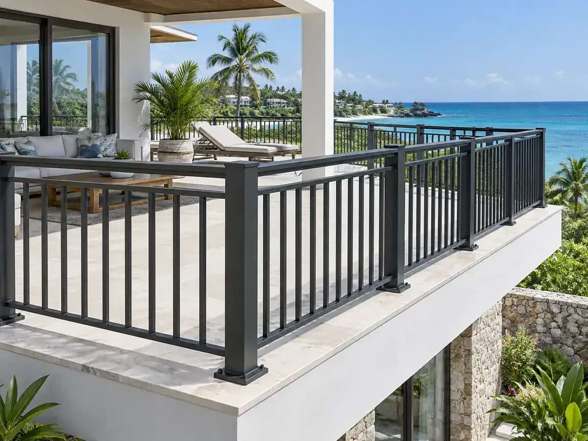Terrace railing system