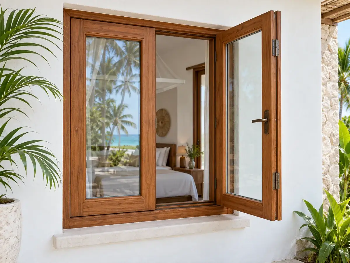 Wooden windows collection
