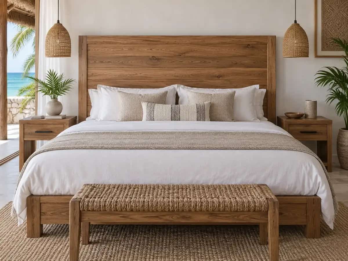 Wooden Headboard