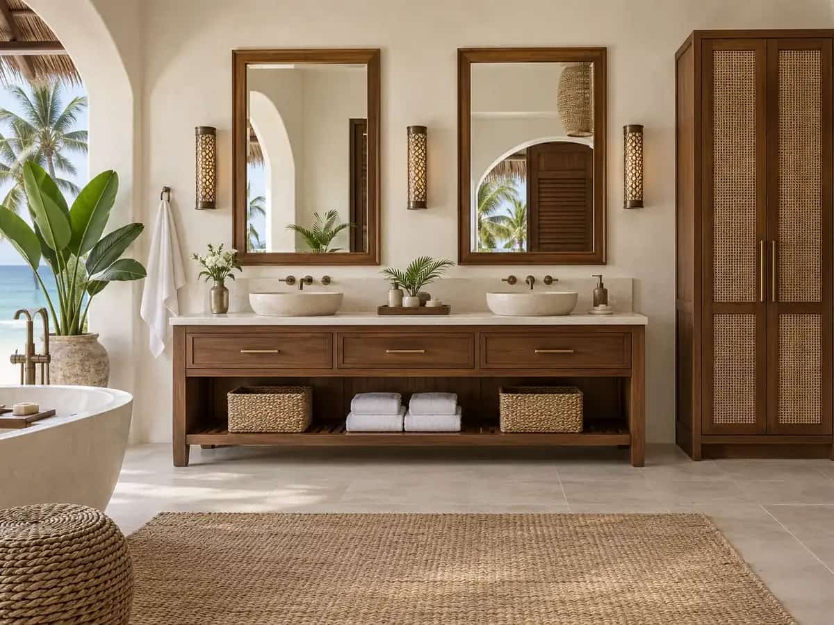 Bathroom vanities collection