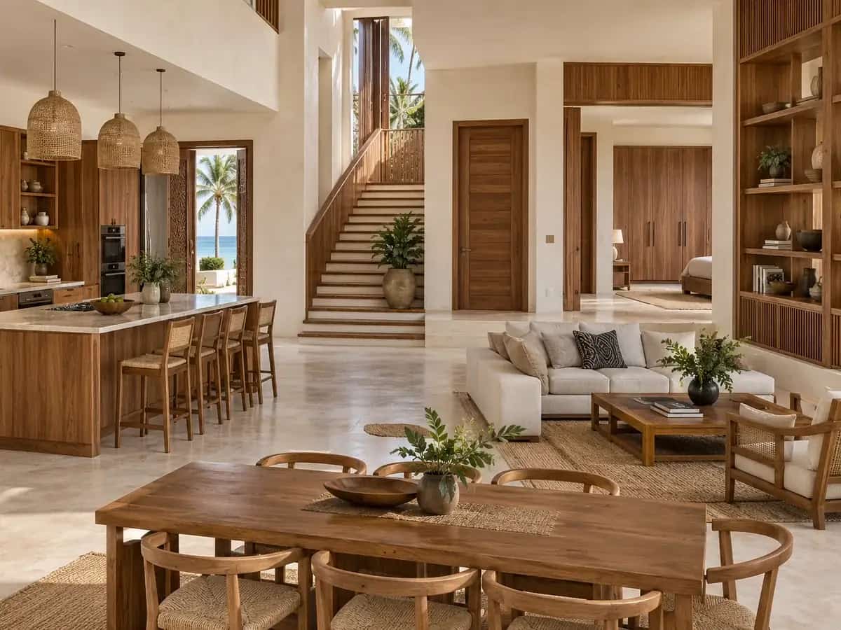 Complete villa carpentry and joinery