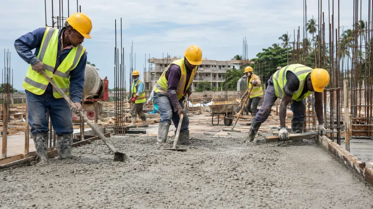 Concrete works