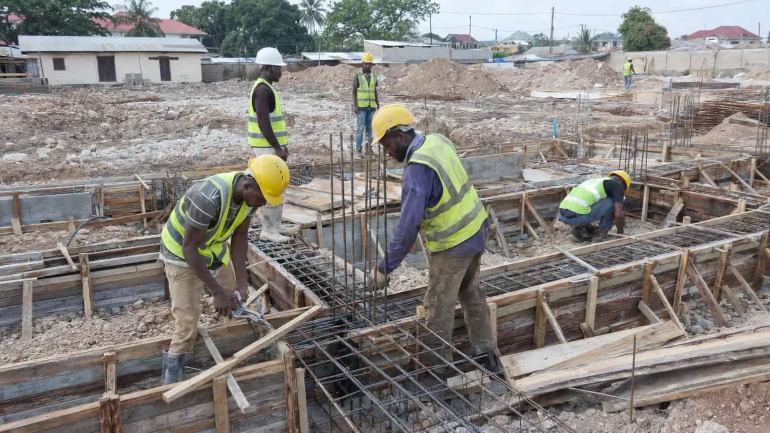Foundation works