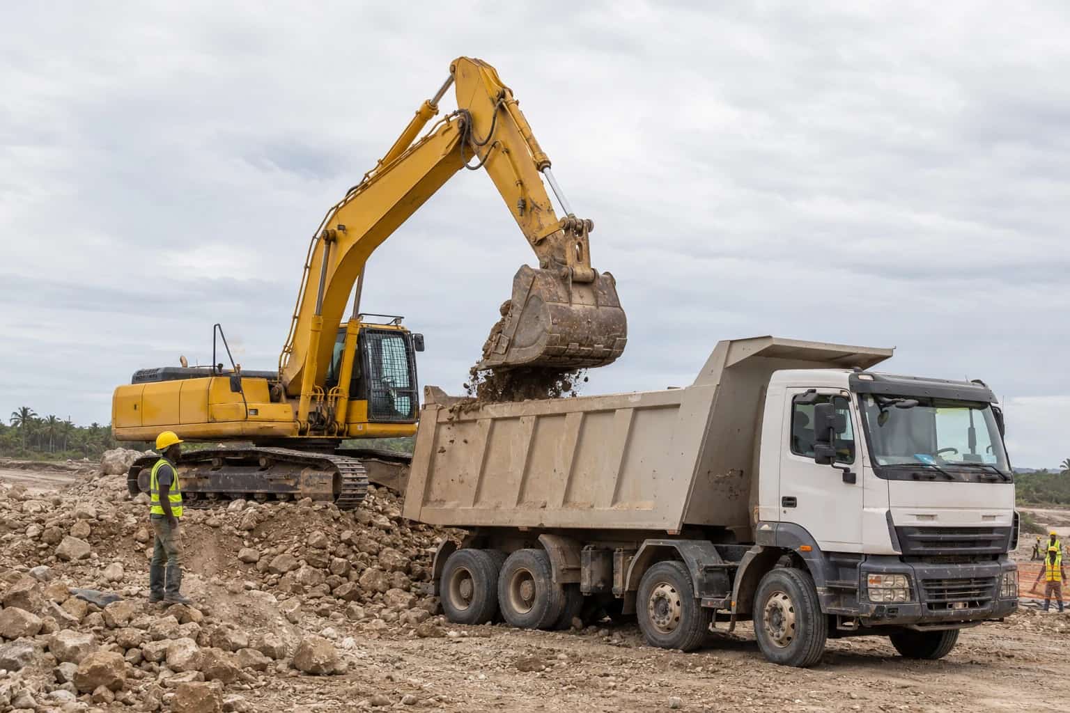 Construction equipment hire