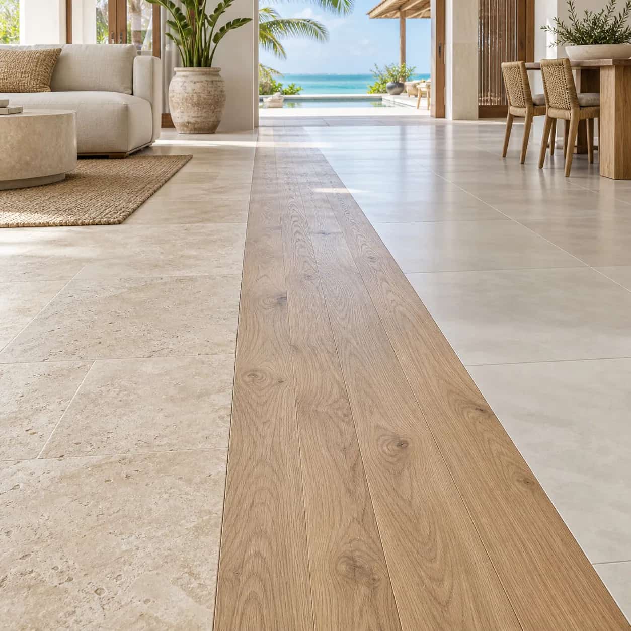 Premium flooring options