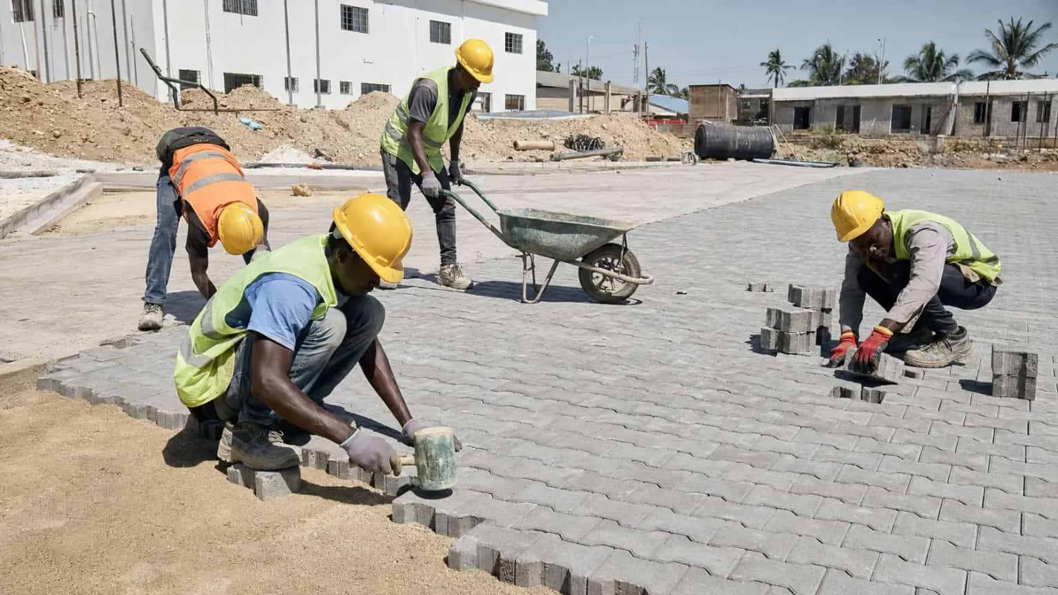 Interlocking pavers
