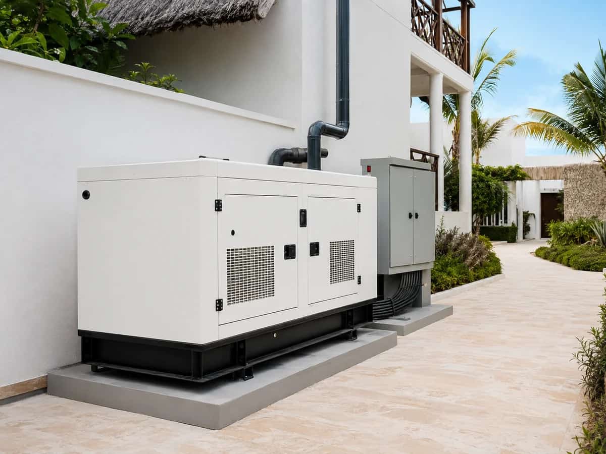 Backup power generator system