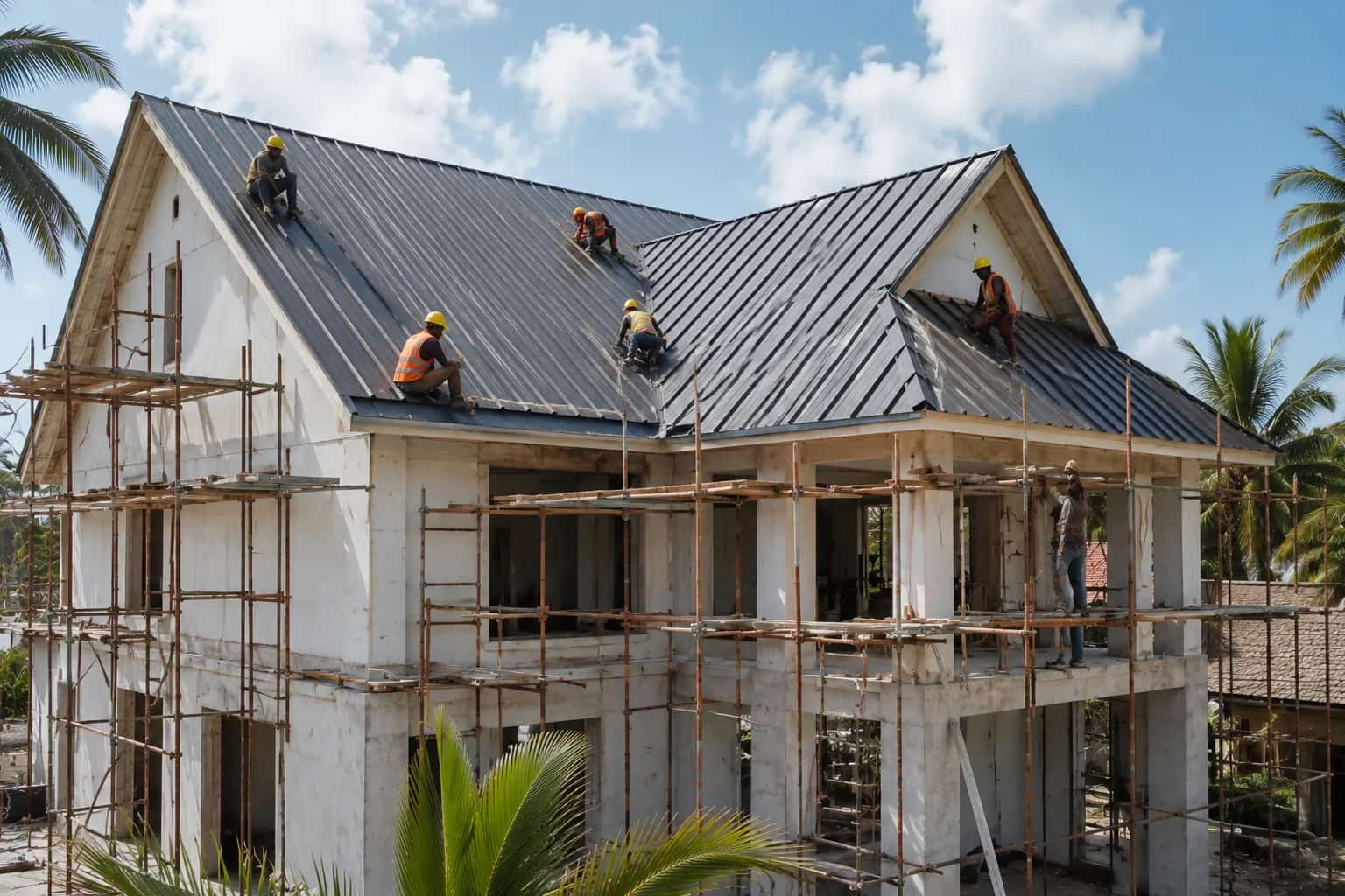 Roofing installation