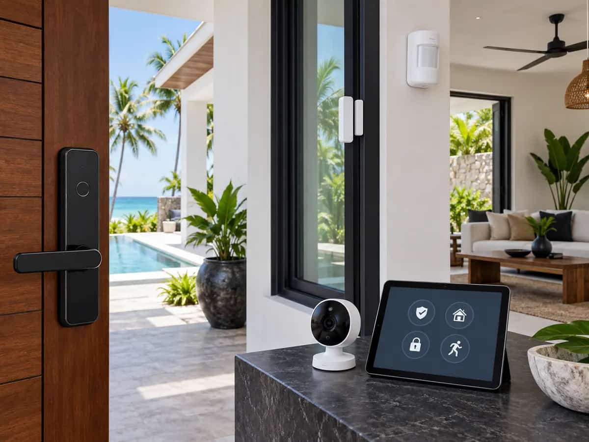 Smart home security system