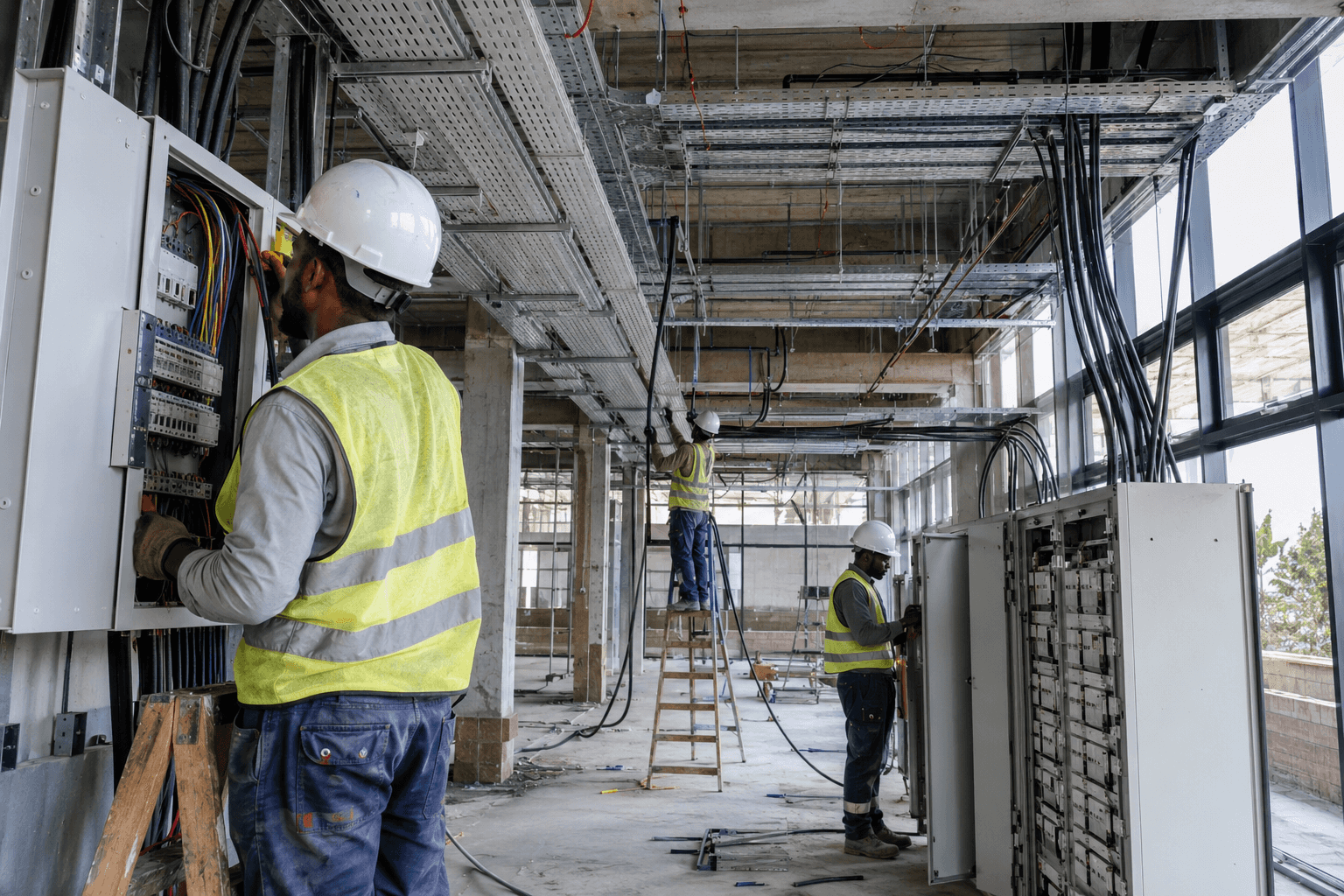 Commercial electrical installation