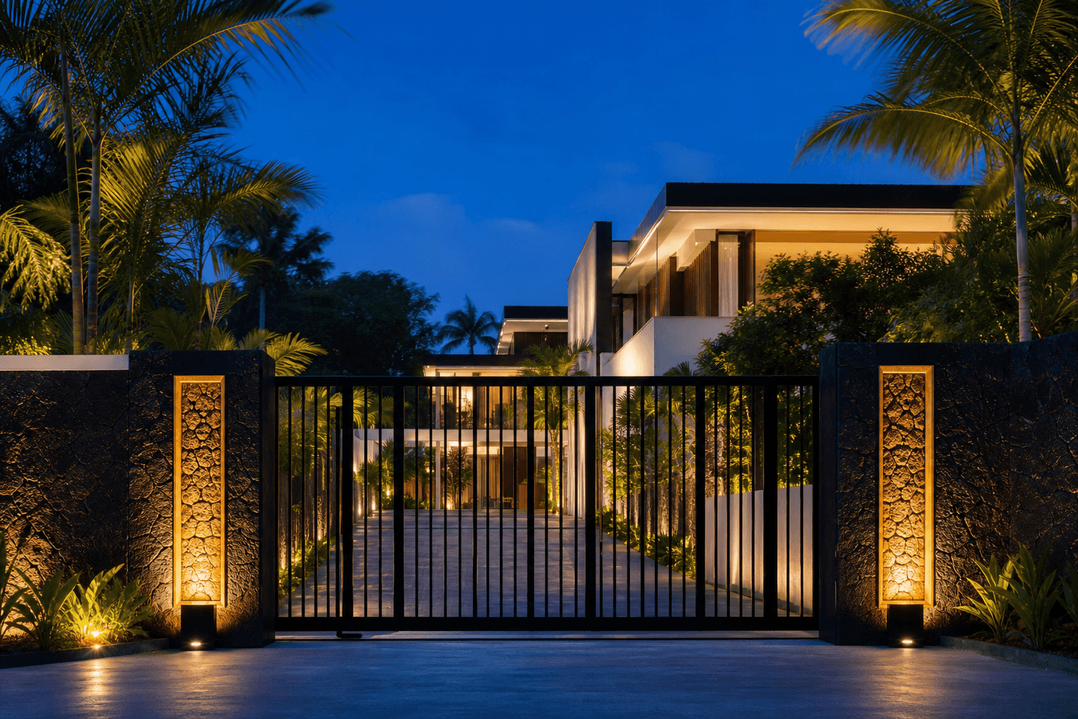 Swing gate system