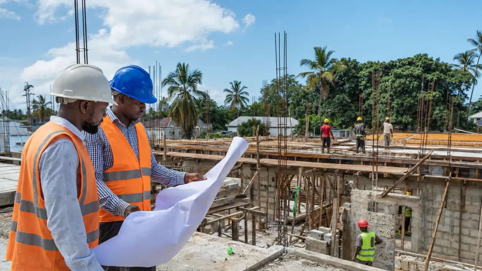 Construction site supervision
