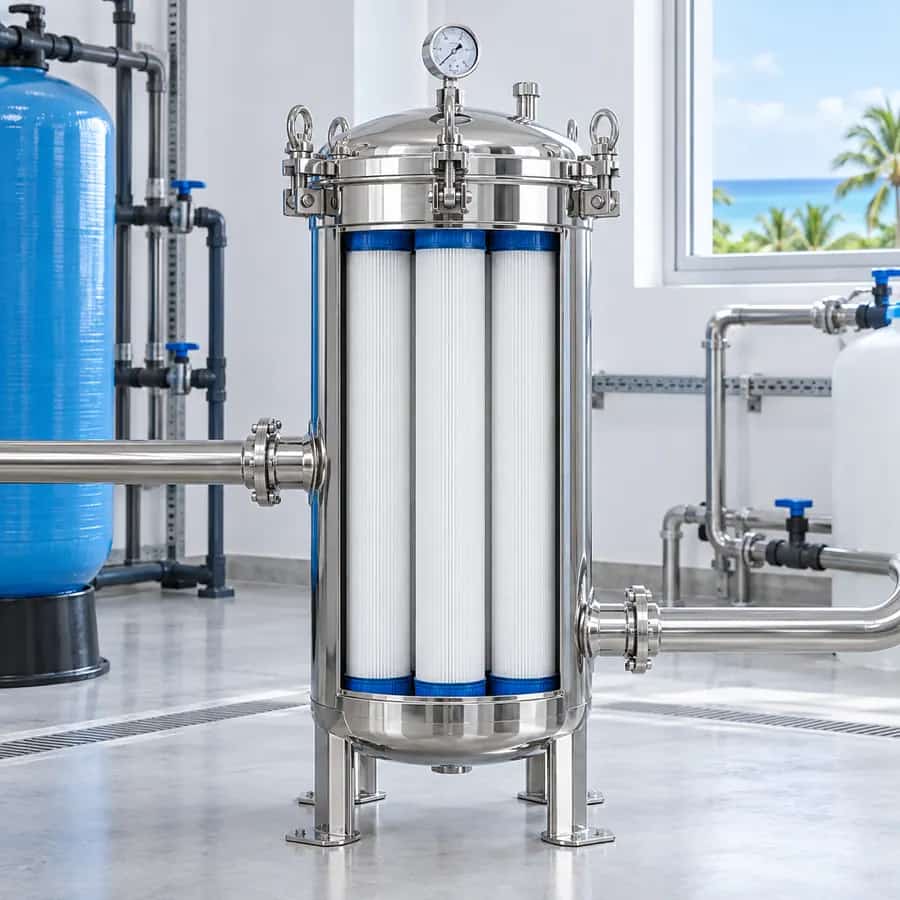 Cartridge filter option