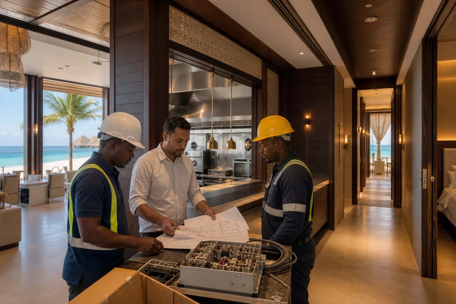 Hotel & Commercial Technical Fit-Out in Zanzibar