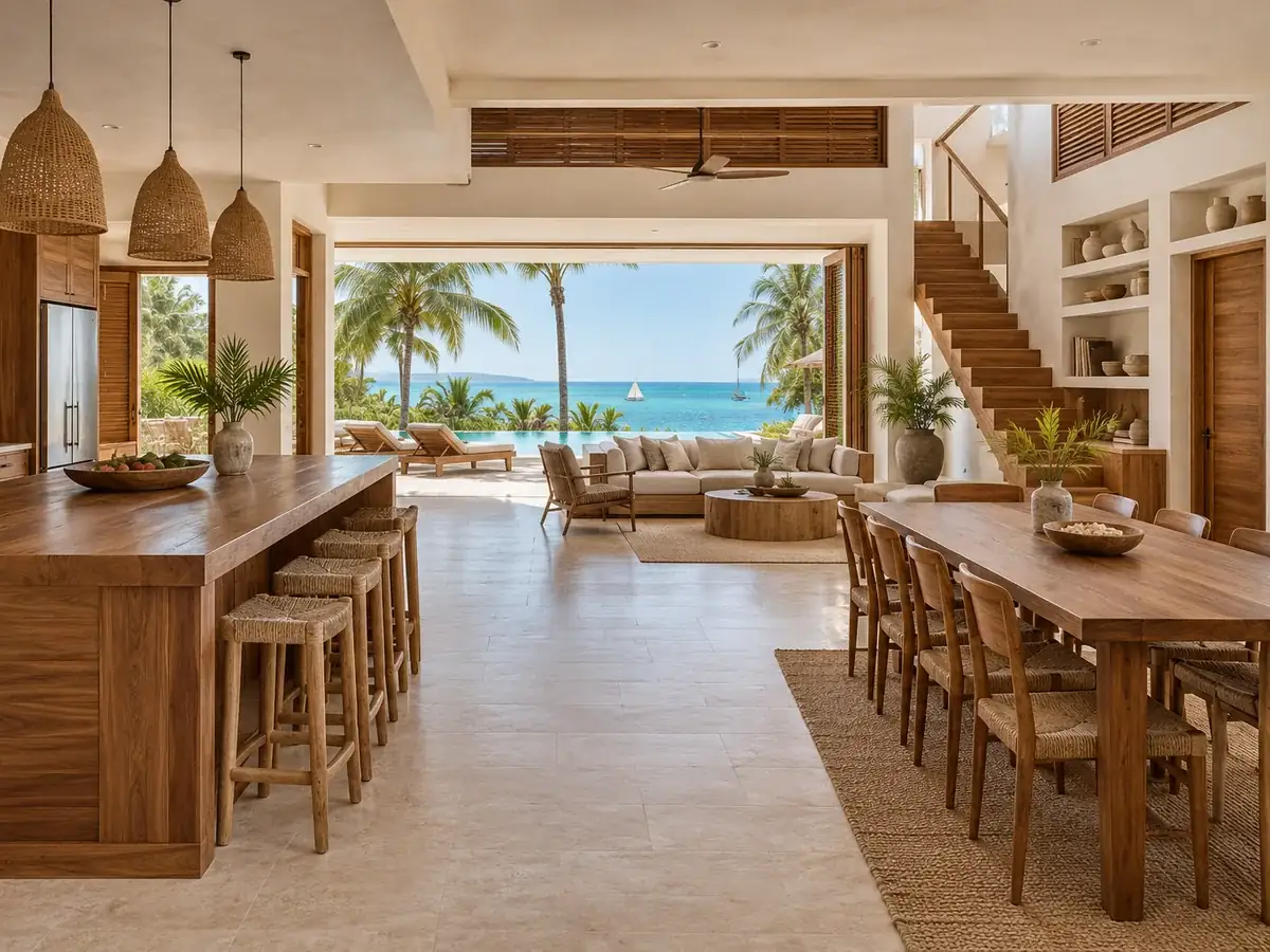 Designer villa and hotel interiors in Zanzibar
