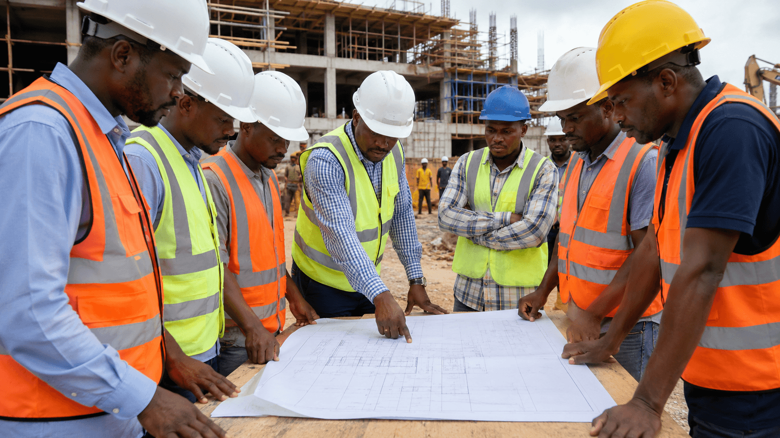 Construction Site Team service in Zanzibar