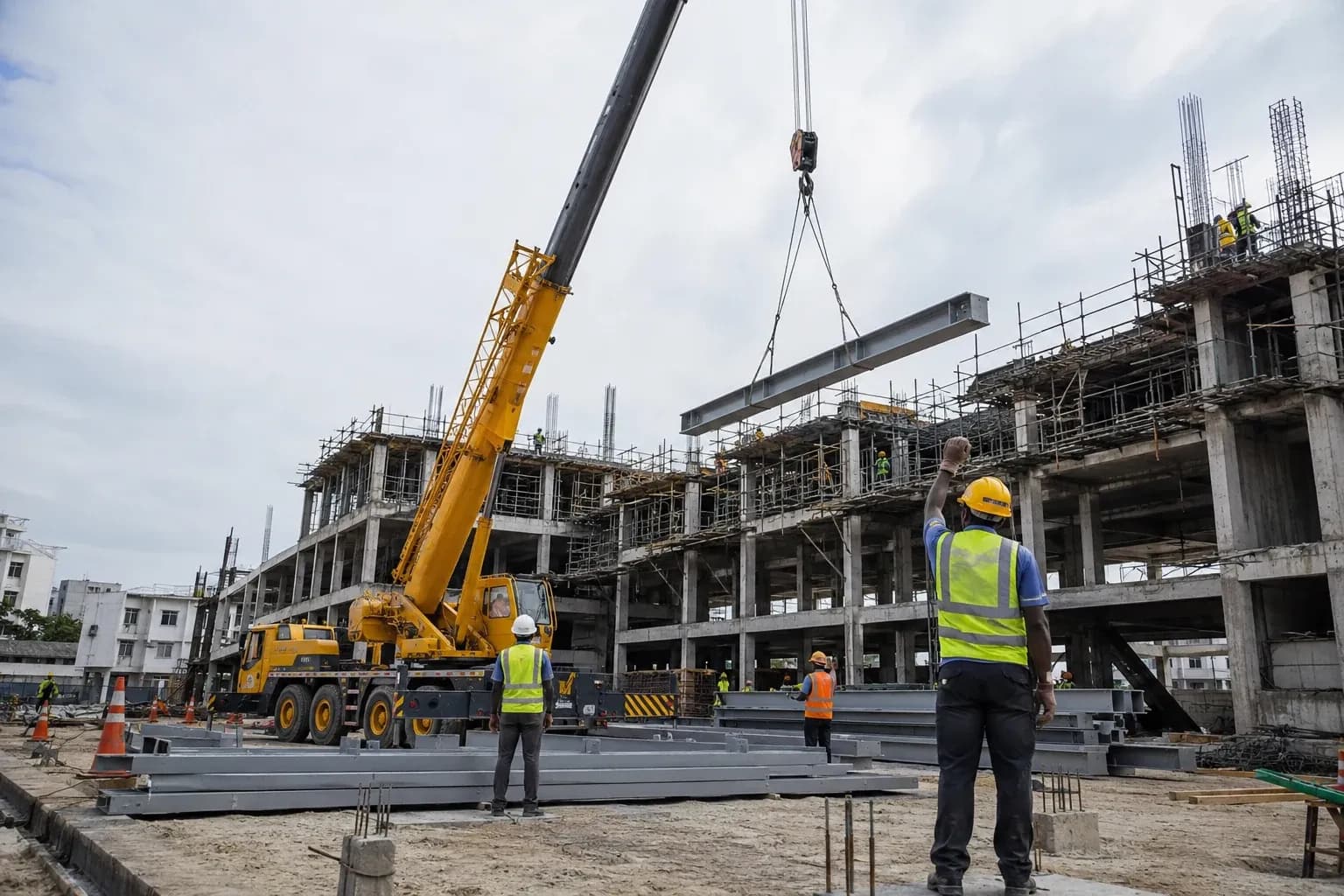 Crane Lifting service in Zanzibar
