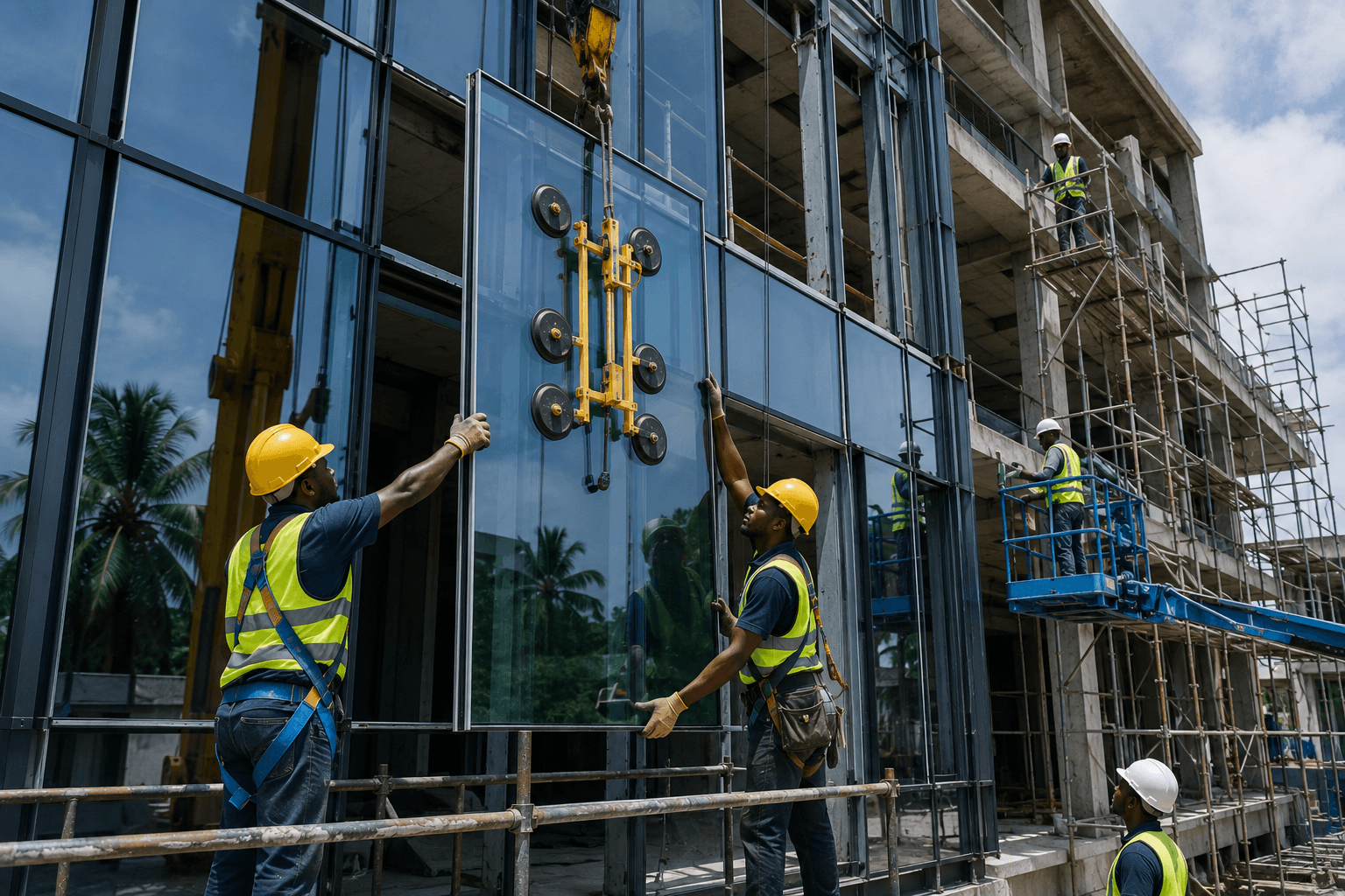Curtain Wall Installation service in Zanzibar