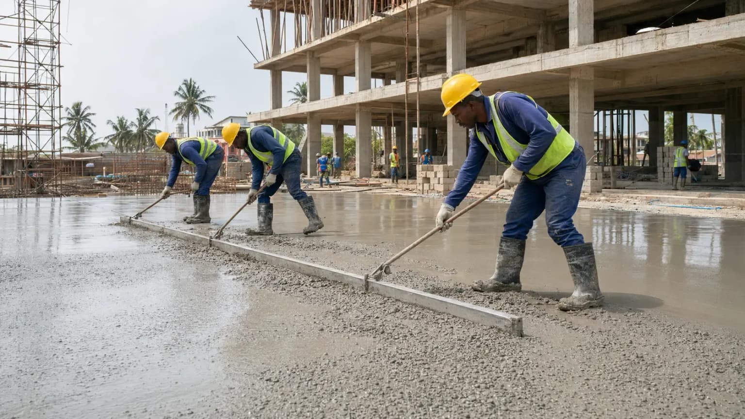 Floor Screeding service in Zanzibar