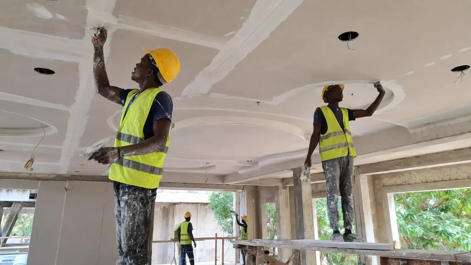 Gypsum Ceiling Installation service in Zanzibar