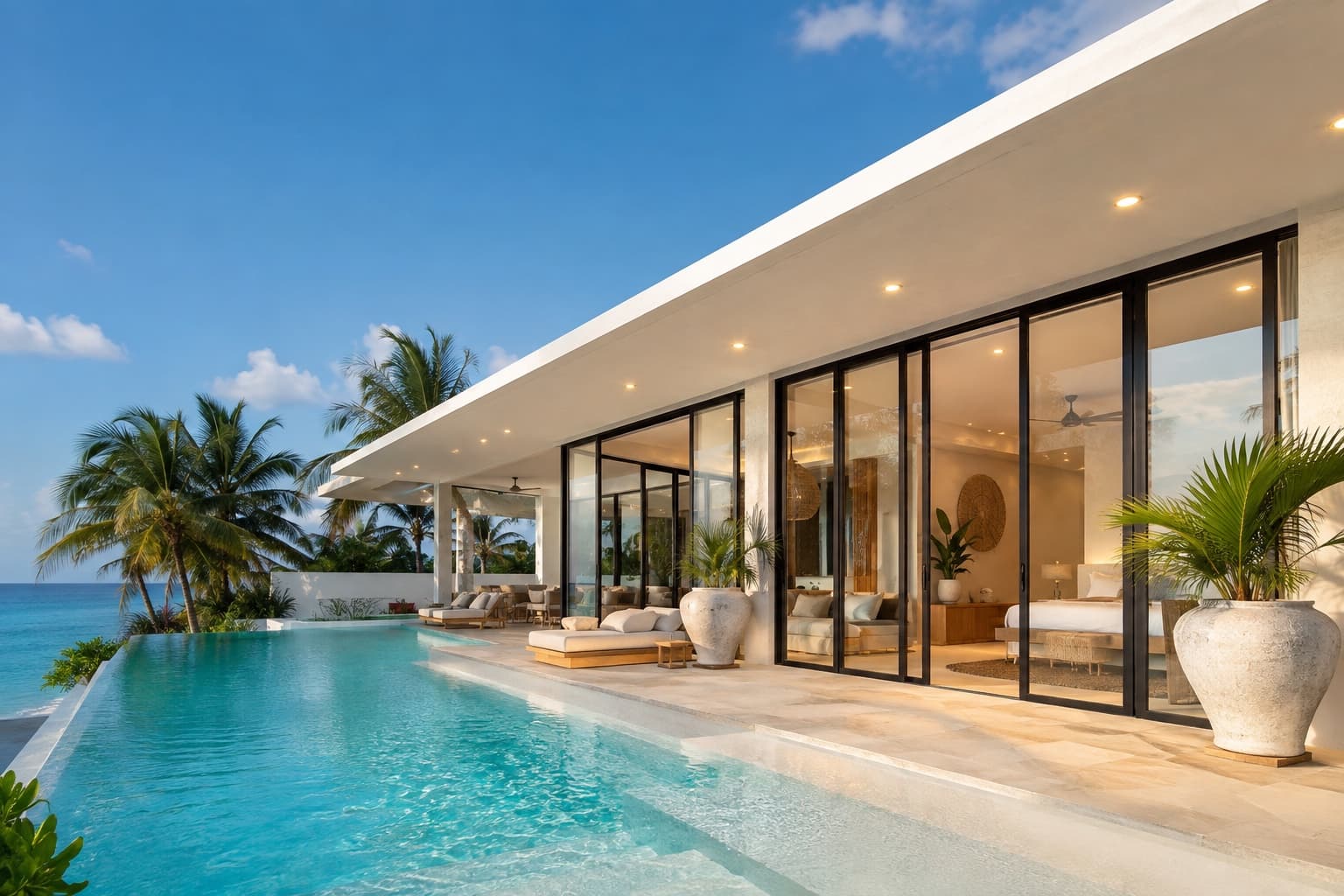 Completed luxury beach villa in Kendwa, Zanzibar