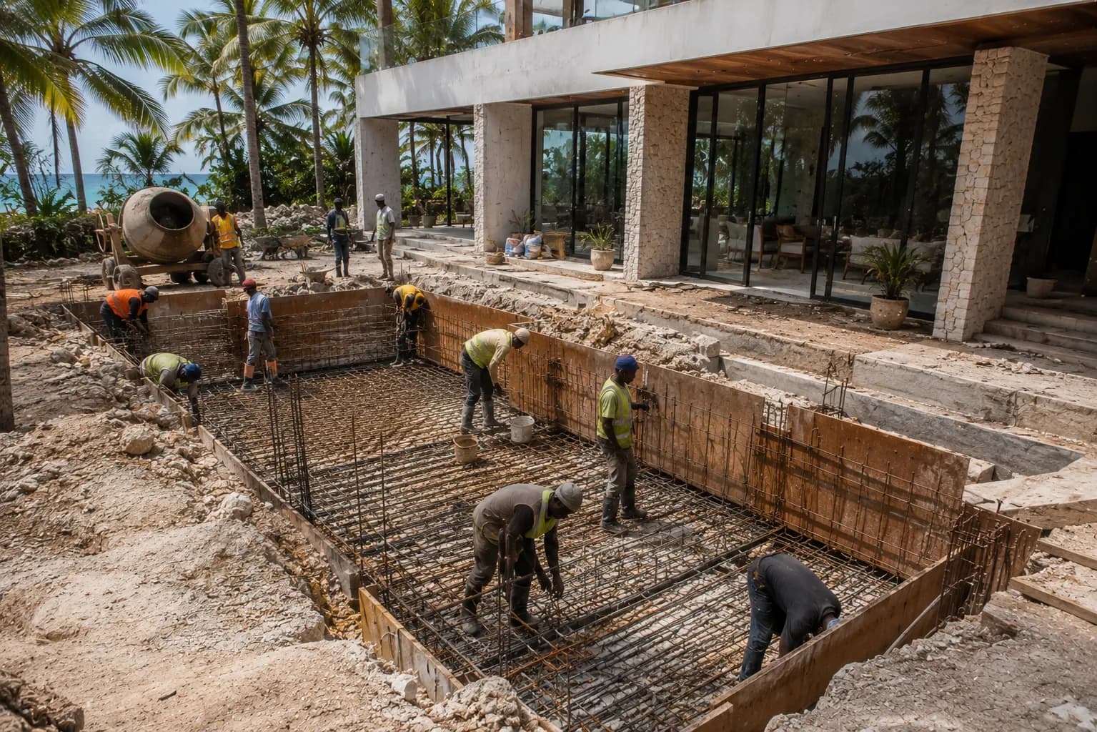 Swimming Pool Construction service in Zanzibar