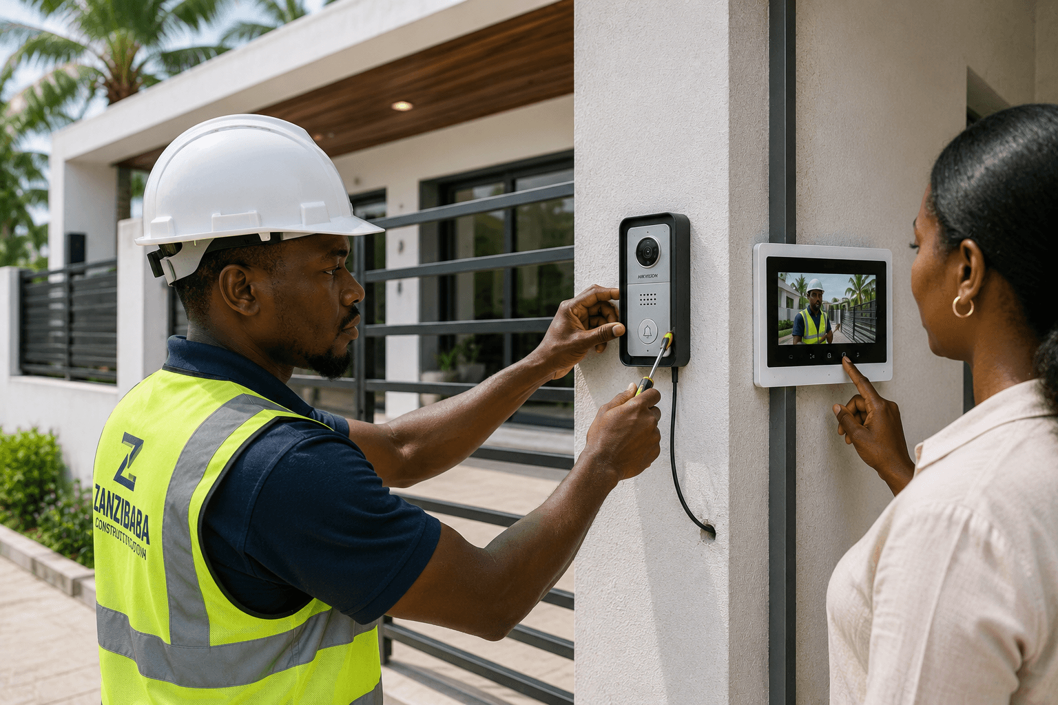 Video Intercom Installation service in Zanzibar