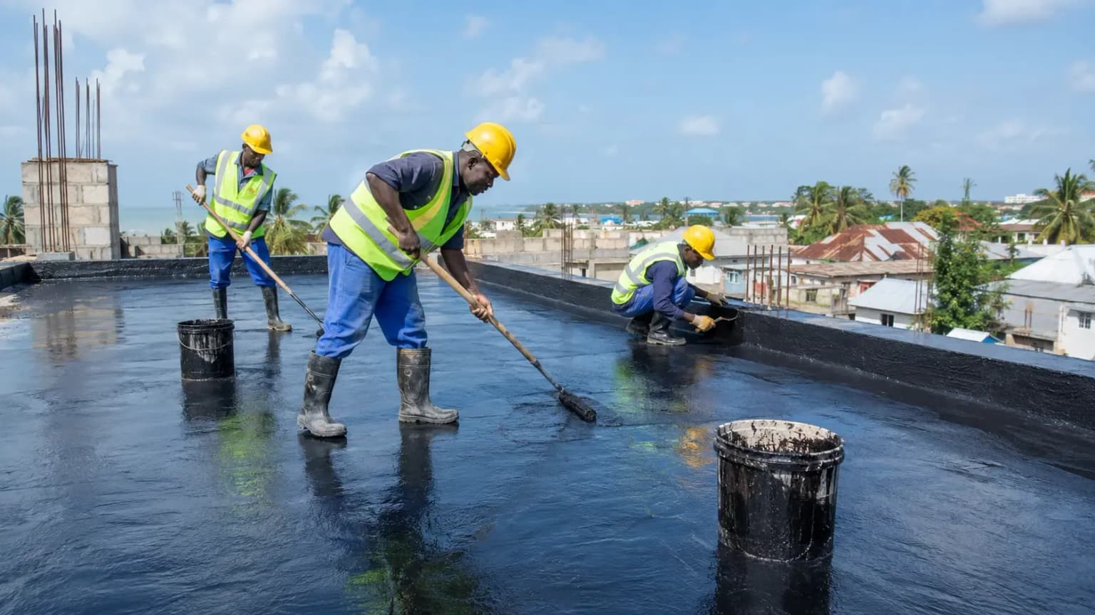 Waterproofing service in Zanzibar