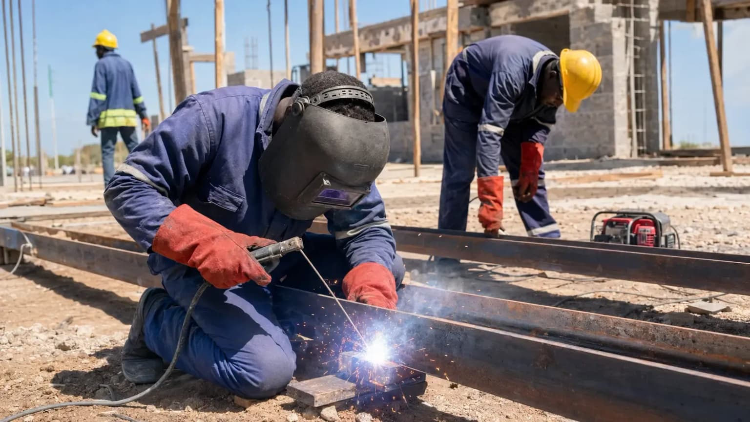 Welding service in Zanzibar
