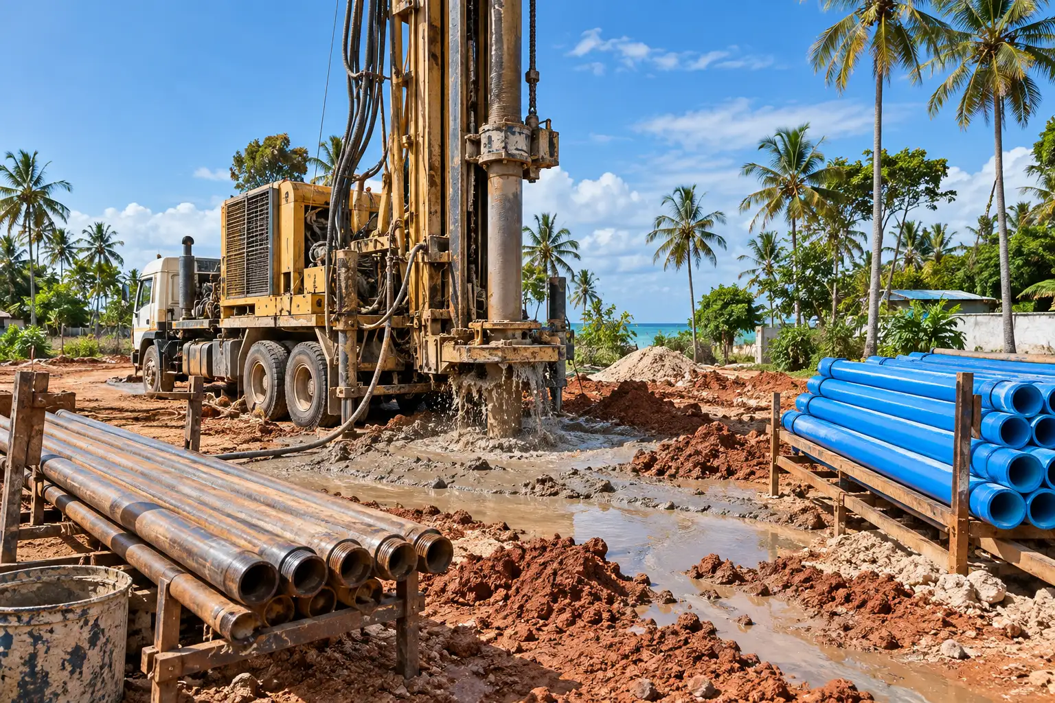 Managing fencing installation in Zanzibar From Abroad