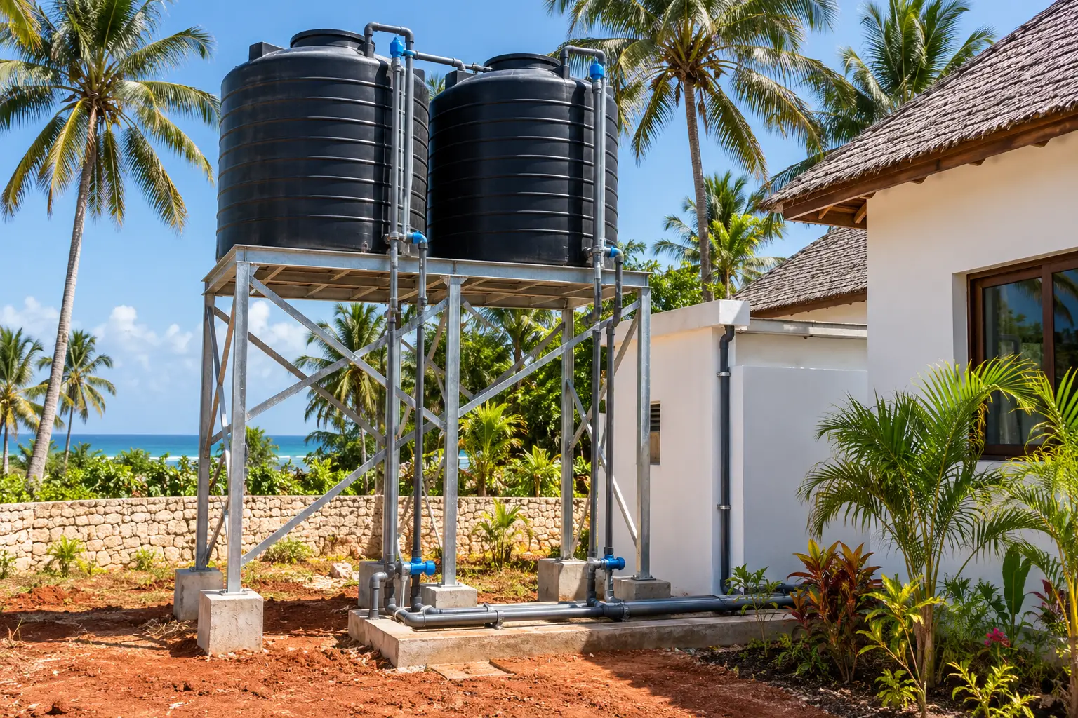 Managing heavy equipment hire in Zanzibar From Abroad