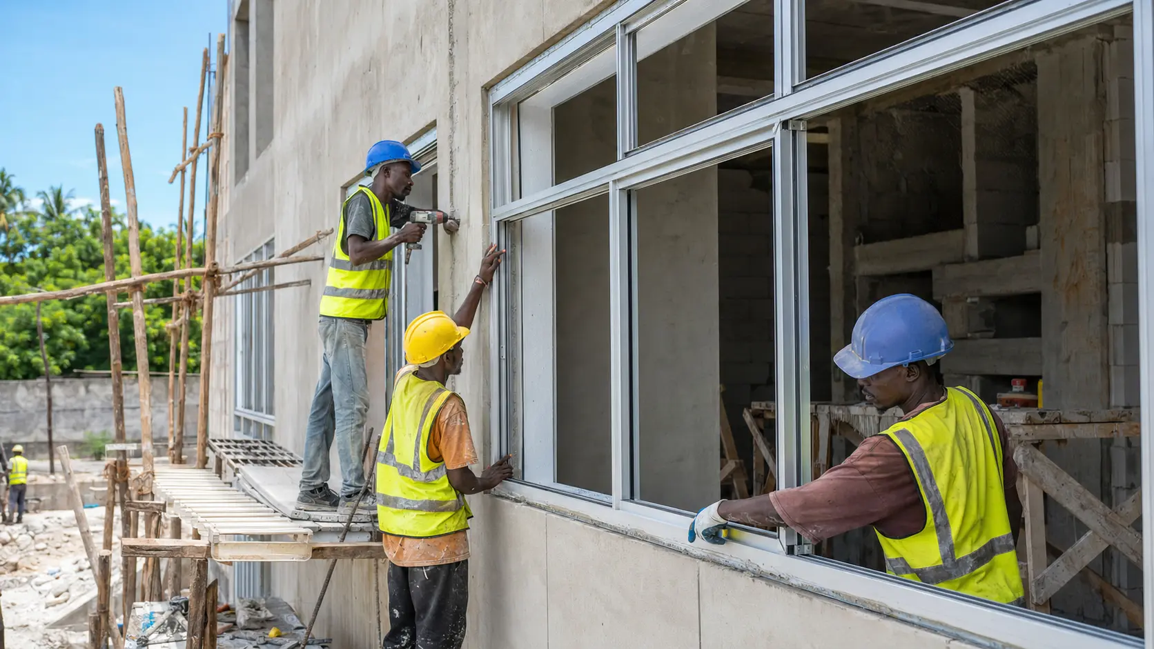Aluminium Window Installation