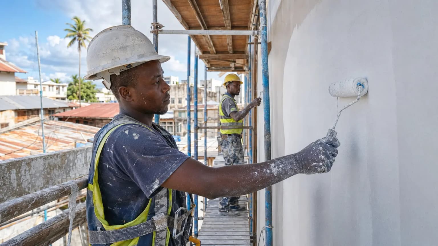 Interior finishing in Zanzibar