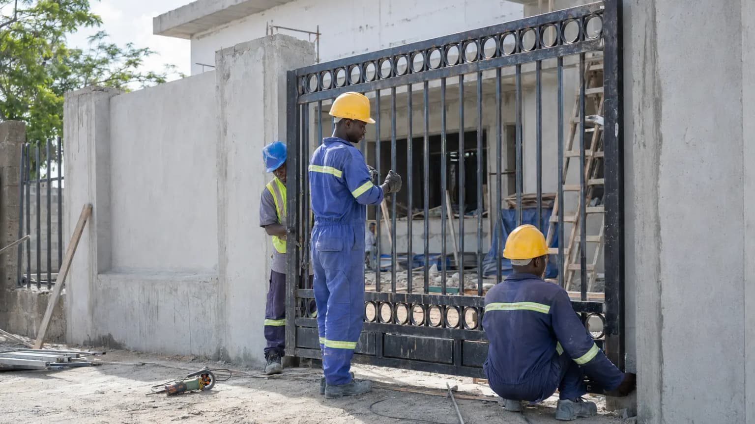 Steel Gate service in Zanzibar
