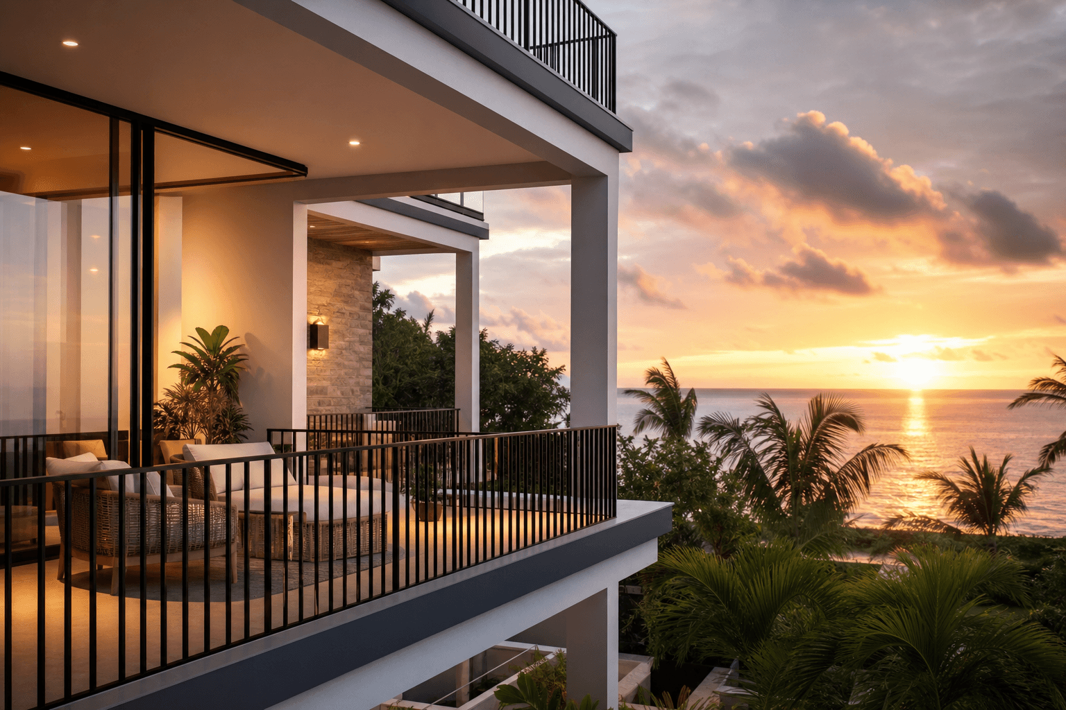 Peninsula Villa — Full Facade