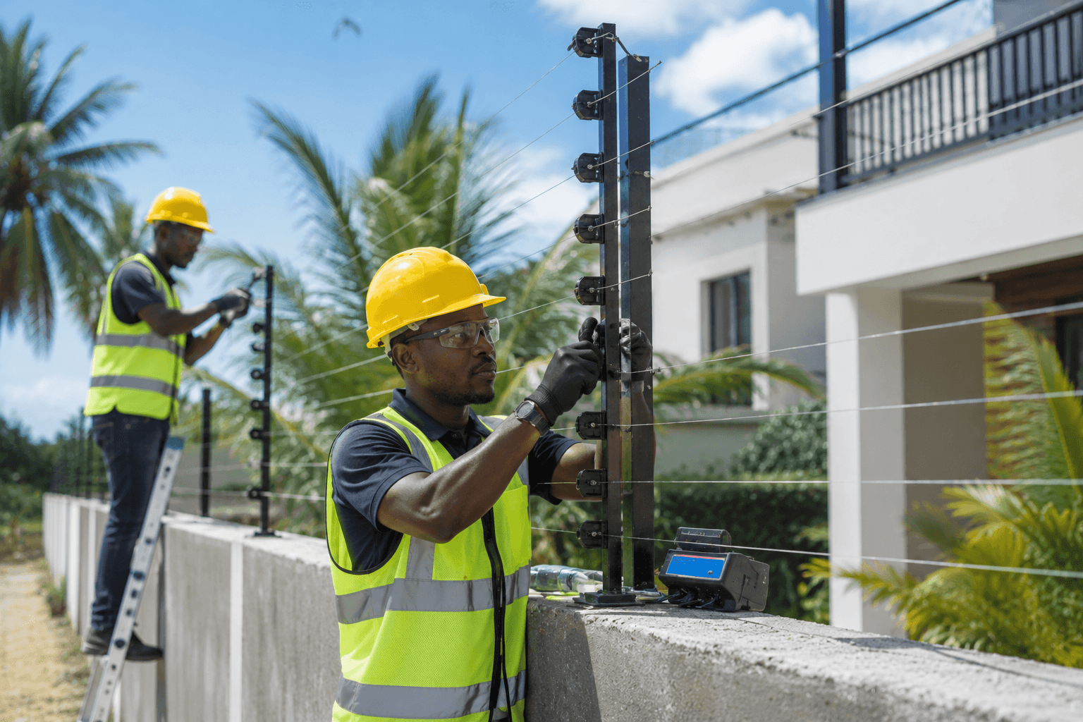 Progress photo 2 — 60-Room Resort Security Upgrade